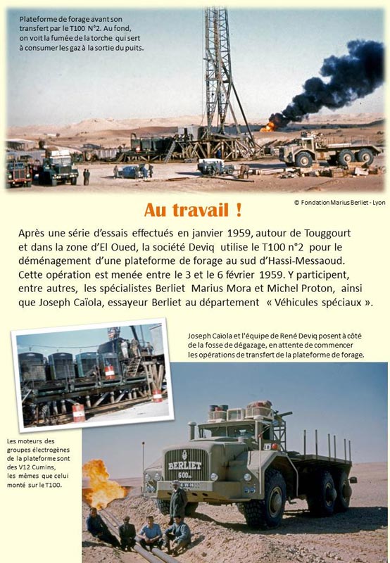 Berliet T100 n°2 : un géant au travail ! – Fondation Berliet
