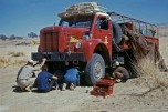 mission-Tchad réparation de la Gazelle rouge
