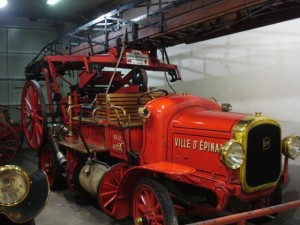 Musée des pompiers : magnifique Delahaye 1914