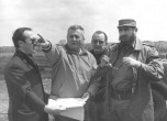 12 Paul Berliet et Fidel Castro sur le site de Mariel à Cuba 1970