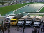 Dakar 1980 camions exposés à Paris