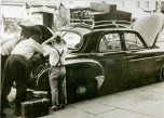 vacances Renault frégate bagages 1951