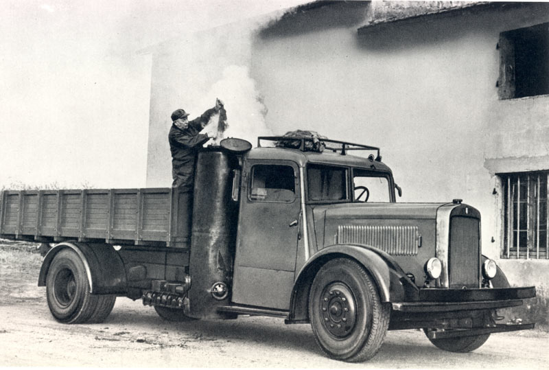 Berliet GDRAG gazogène 1945