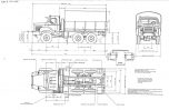 Berliet GBC8 plan chassis