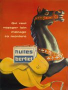 Publicité Huiles Berliet 1956